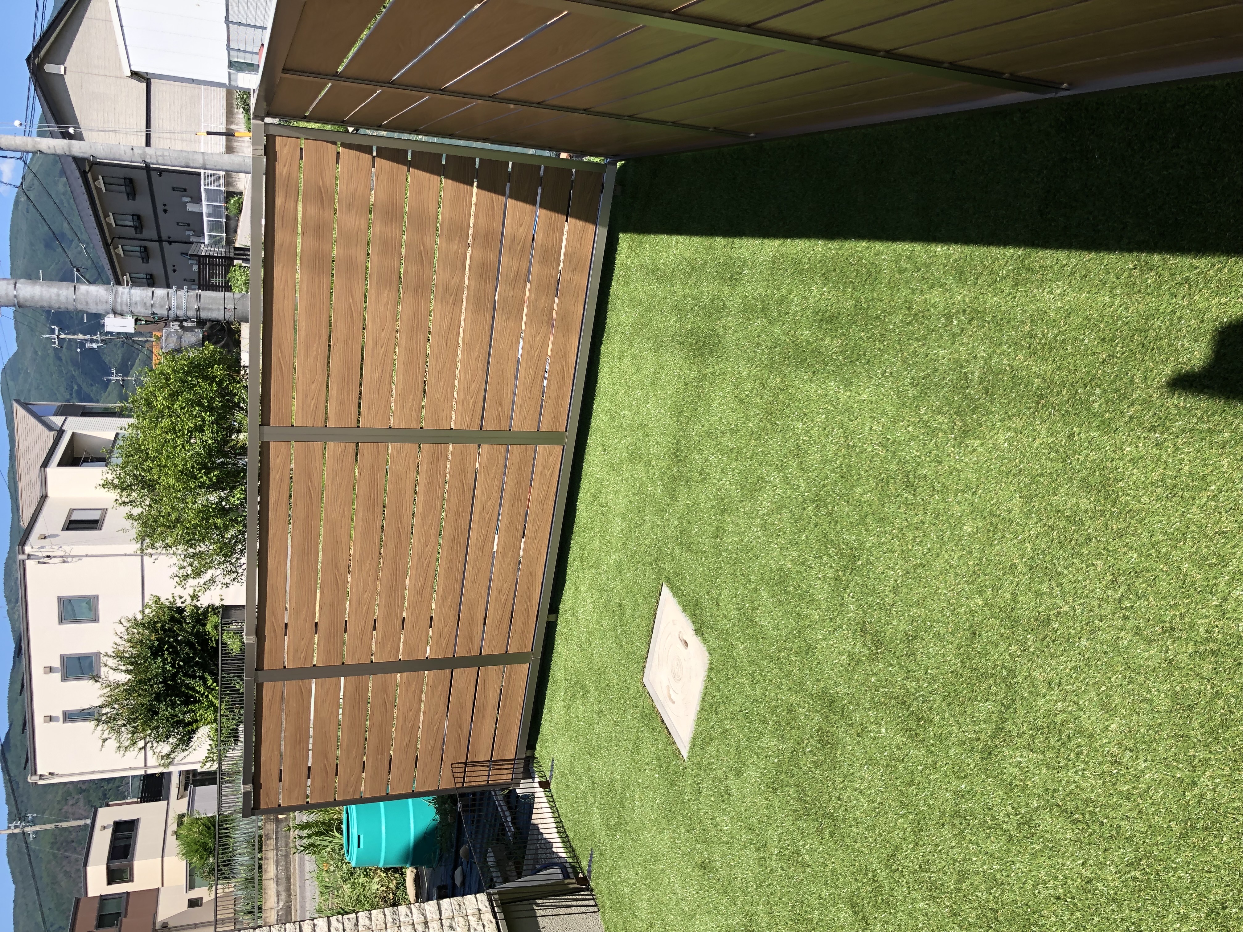 松本市の芝・砂利・雑草対策|おしゃれな庭リフォーム施工事例2 - 職人直営のアシスタンス心和